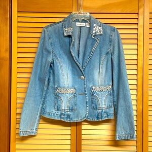 Denim jacket made by Jeanology